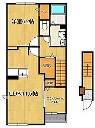 アライブ馬場山緑 I 2階