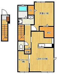 モント　キアラI 2階