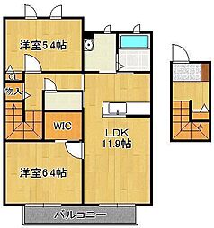 クラヴィエ石坂C棟 2階
