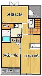 フォルディール 2階/-