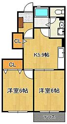 コリーヌ・アンジュB 1階