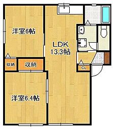 ディアス茜 A棟 1階