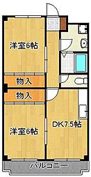 エルカーサ引野 2階/-