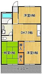 サンハイツ若宮 3階