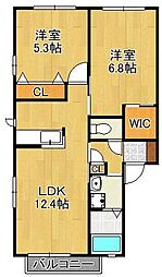 ヴィサージュ本城　E棟 2階