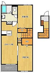 プレザントA 2階