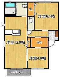 フローラHi B棟 2階/-