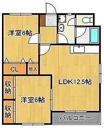 ラ・メール中間 1階