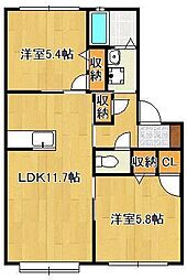 ノールカトレアIID 1階/-