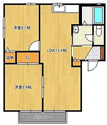 ペニーレイン 47棟 2階/-