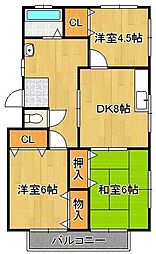 コーポ豊栄3 2階/-
