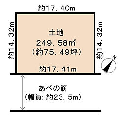 万代4丁目土地