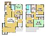 間取り：阪急甲陽園駅徒歩７分！高台・南面道路で陽当たり・眺望良好！ハイルーフ可能な車庫２台分有（車種による、高さ２ｍ）南向きバルコニー！南側にお庭付き！室内丁寧にお使いです♪
