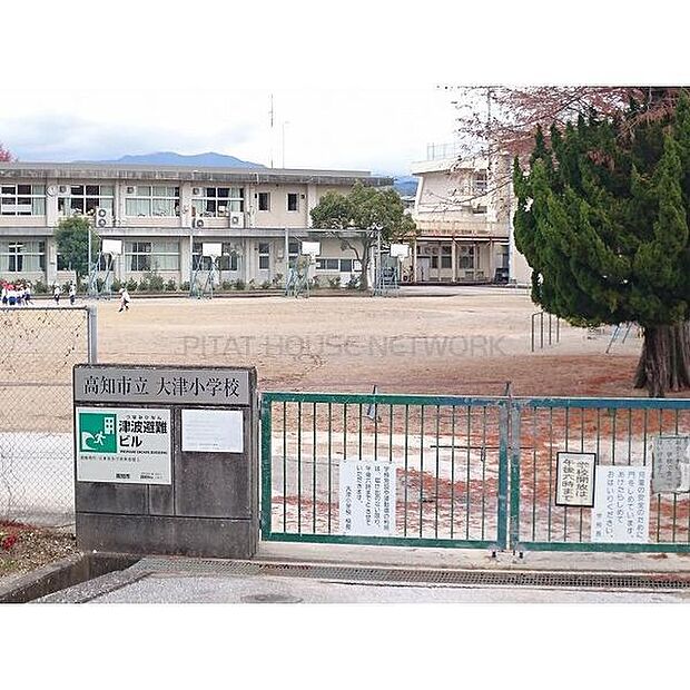 【小学校】高知市立大津小学校まで1493ｍ