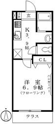 CASAY&S 1Kの間取図画像