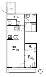 アプリコットテラス 1階/102