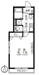 マハロハイム 2階/201