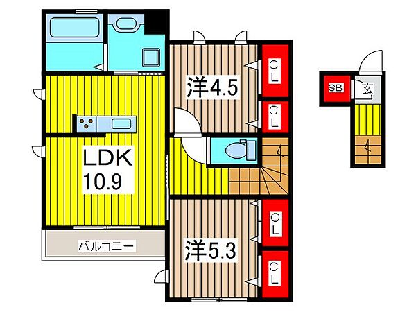 画像2:間取