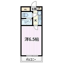 間取図画像 1K