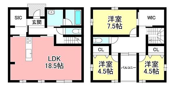 【3LDKプラン】建物価格 1990万円建物面積99.38m2