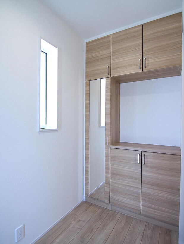 同施工例シューズボックス