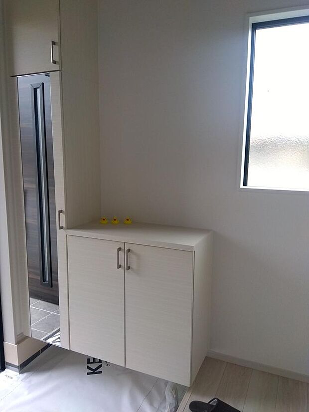 同施工例シューズボックス