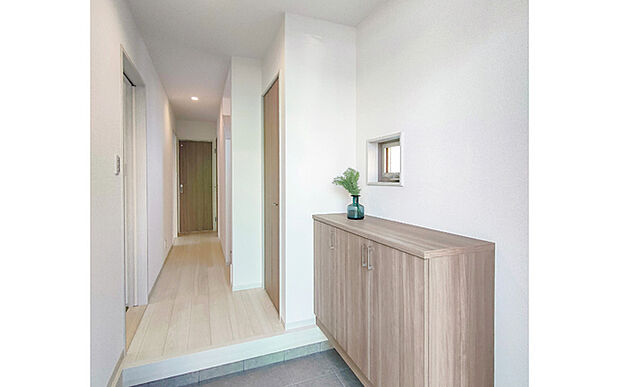 同施工例シューズボックス