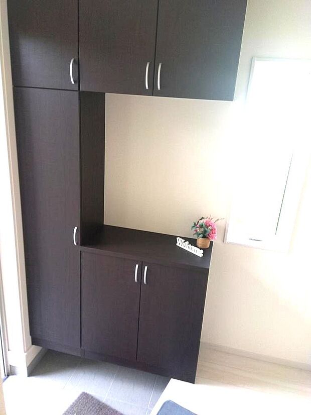 同施工例シューズボックス