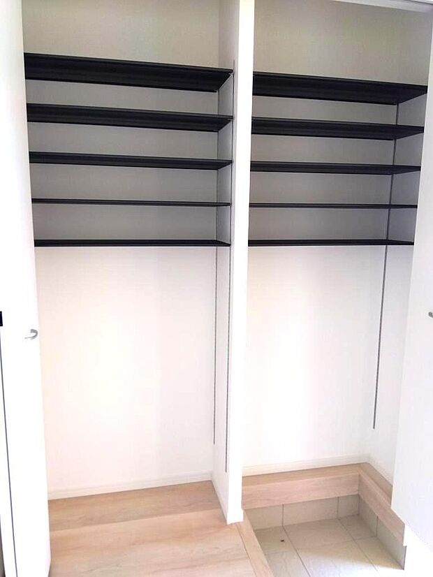 同施工例シューズボックス