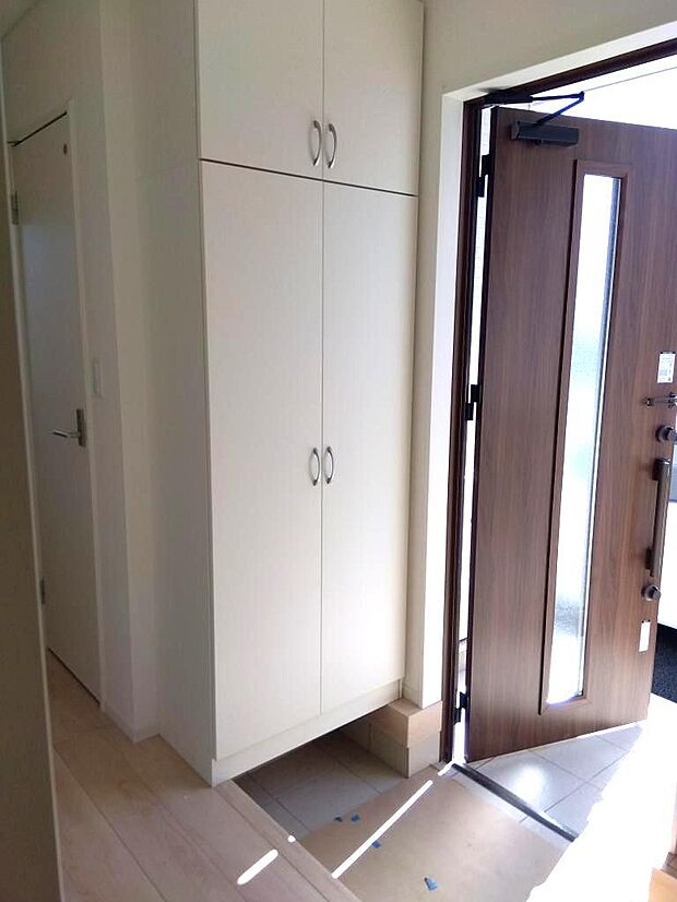 同施工例シューズボックス