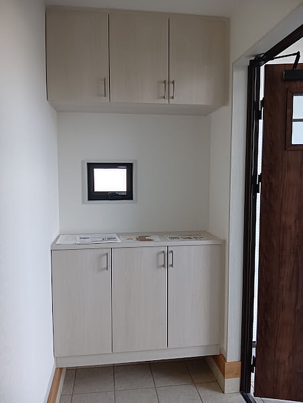 同施工例シューズボックス