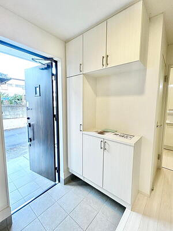 同施工例シューズボックス