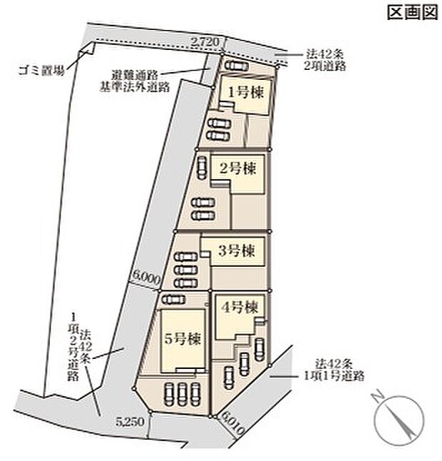 区画図