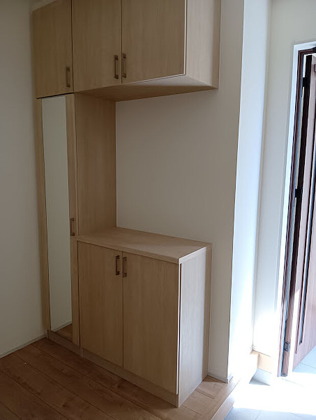 同施工例シューズボックス