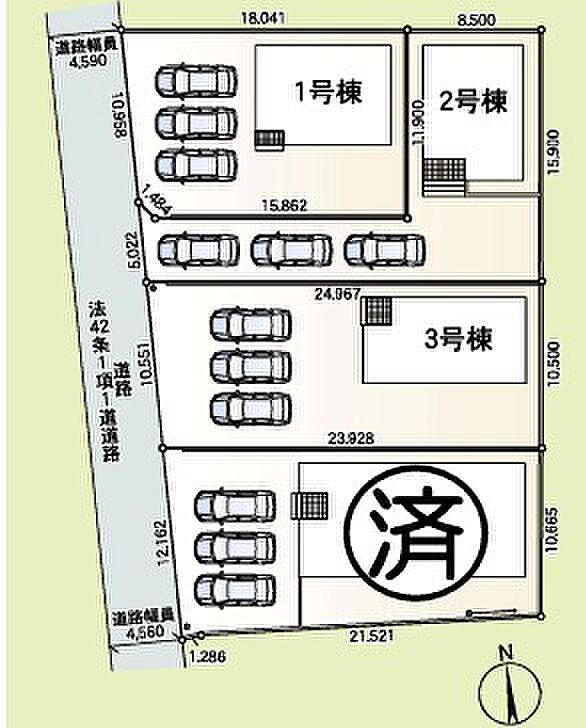 区画図
