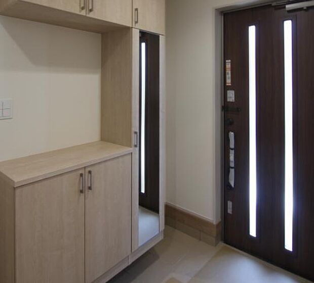 同施工例シューズボックス