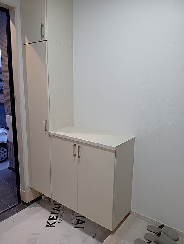 同施工例シューズボックス