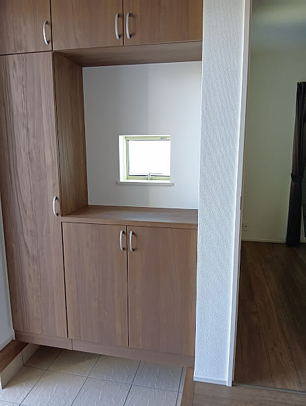 同施工例シューズボックス