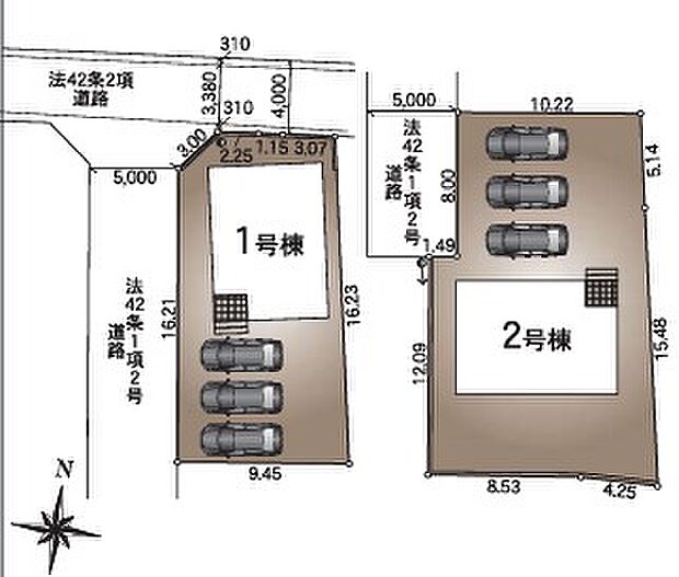 区画図