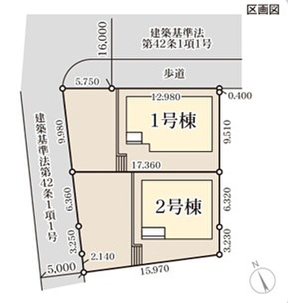区画図