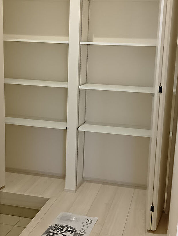 同施工例シューズボックス