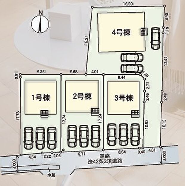 区画図
