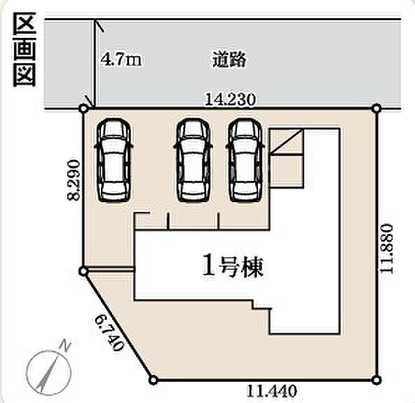 区画図