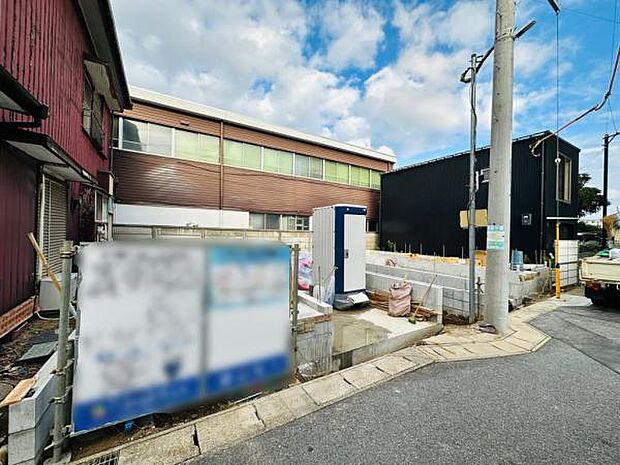 10/23撮影 基礎工事が進んでおり、もう間もなく建物工事が進んでおります。