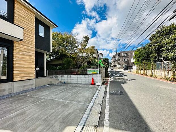 6m以上の前面道路はやはり駐車がしやすさがあります。