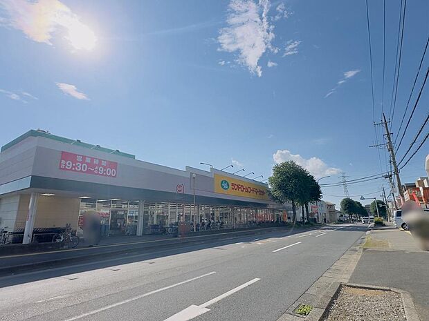 スーパー ランドロームフードマーケット 都賀店まで徒歩14分