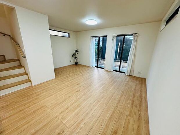 C号棟 リビング階段で、家族とのコミュニケーションも自然にできる間取りです。