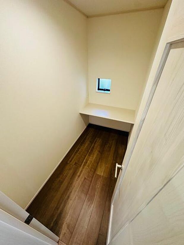 A号棟 何かと嬉しいカウンタースペース。落ち着く空間です。 