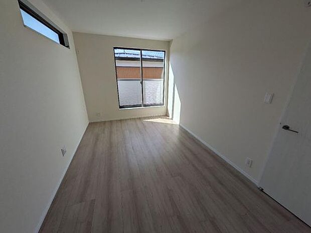 6.75帖洋室。ウォークインクローゼットつきです。