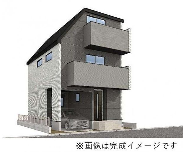 シックで落ち着いた外観が印象的です。※画像はイメージパースです。